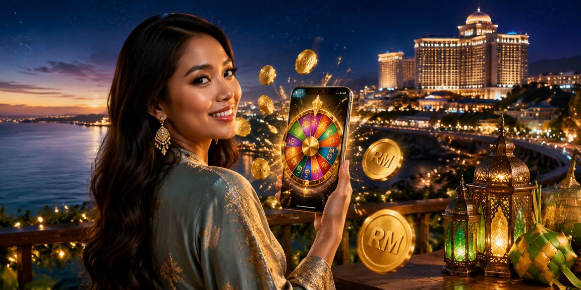 Suasana cabutan bertuah Hari Raya di Genting Highlands dengan nuansa perayaan Malaysia