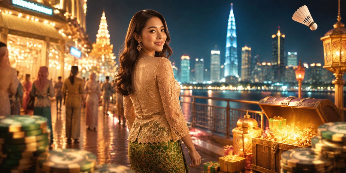 Pemain Malaysia menyemak status VIP dan ganjaran melalui aplikasi mudah alih semasa Hari Raya