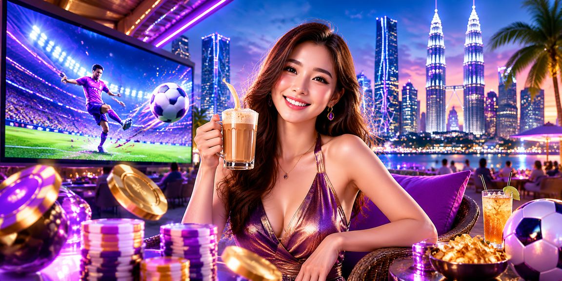 Penggemar bola sepak Kuala Lumpur menggunakan platform pertaruhan sukan semasa perlawanan liga